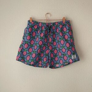Max‎ Mehra pineapple print swim trucks